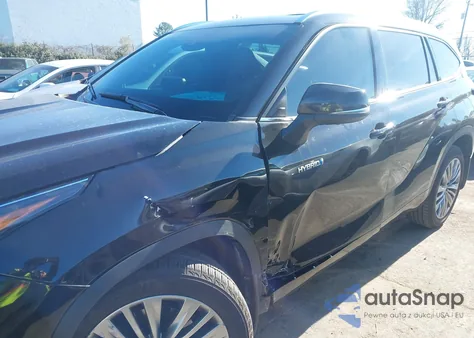 2021 Toyota Highlander Hybrid Platinum из США, поврежденный, VIN 5TDEBRCH2MS036474